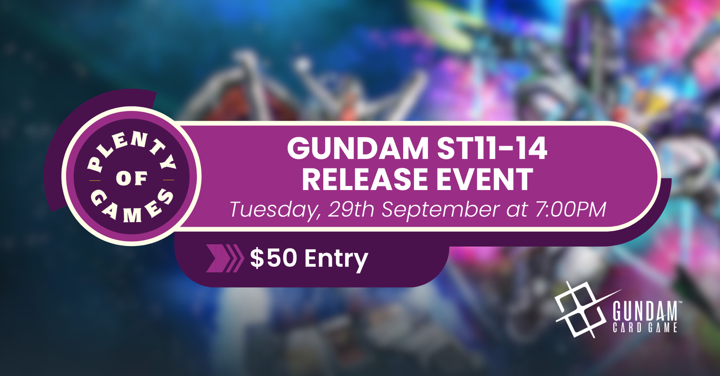 Gundam ST11-14 Release Event
