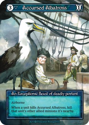 Accursed Albatross (Foil) - Alpha Foil