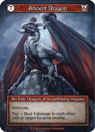 Ancient Dragon (Foil) - Alpha Foil