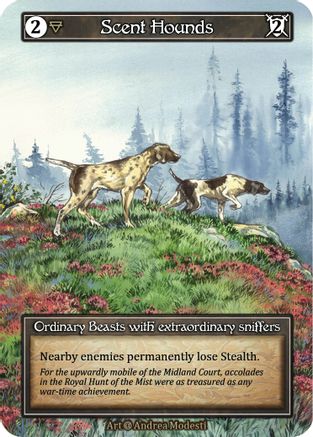 Scent Hounds (Foil) - Alpha Foil