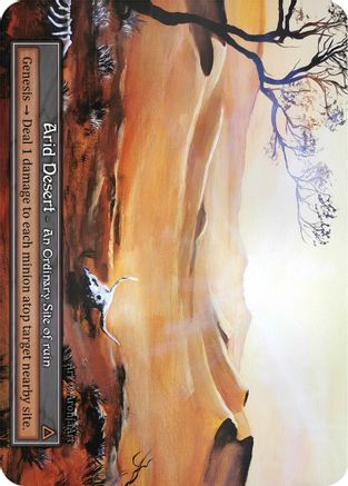Arid Desert (Foil) - Alpha Foil