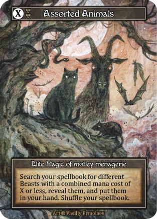 Assorted Animals (Foil) - Alpha Foil