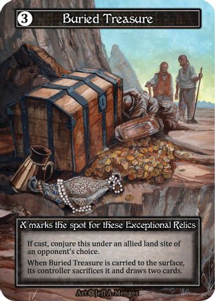 Buried Treasure (Foil) - Alpha Foil