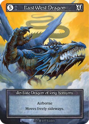 East-West Dragon (Foil) - Alpha Foil