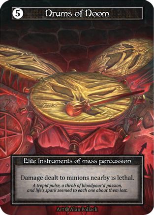 Drums of Doom (Foil) - Alpha Foil