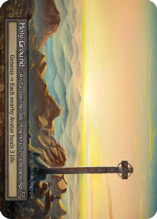 Holy Ground - Alpha