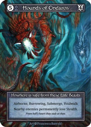 Hounds of Ondaros (Foil) - Alpha Foil