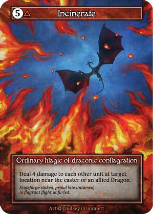Incinerate (Foil) - Alpha Foil
