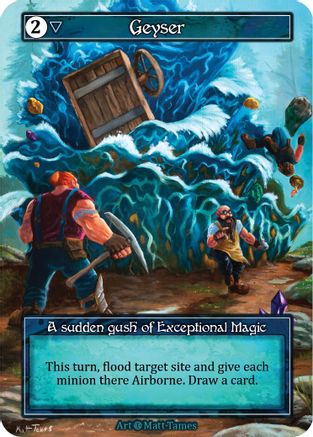 Geyser (Foil) - Alpha Foil