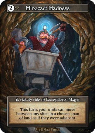 Minecart Madness (Foil) - Alpha Foil