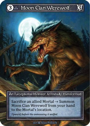 Moon Clan Werewolf (Foil) - Alpha Foil