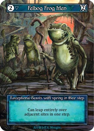 Felbog Frog Men (Foil) - Alpha Foil