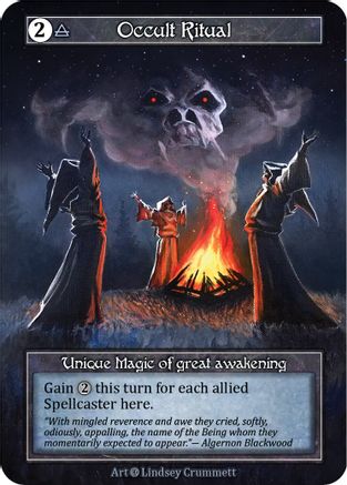 Occult Ritual (Foil) - Alpha Foil