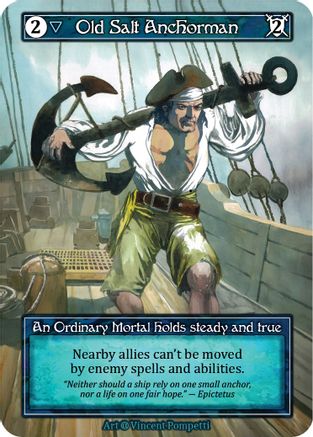 Old Salt Anchorman (Foil) - Alpha Foil