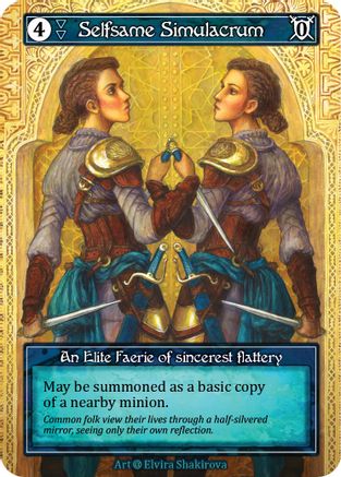 Selfsame Simulacrum (Foil) - Alpha Foil