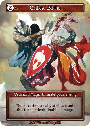 Critical Strike (Foil) - Alpha Foil