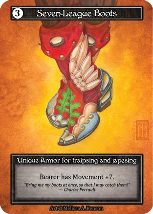 Seven-League Boots (Foil) - Alpha Foil