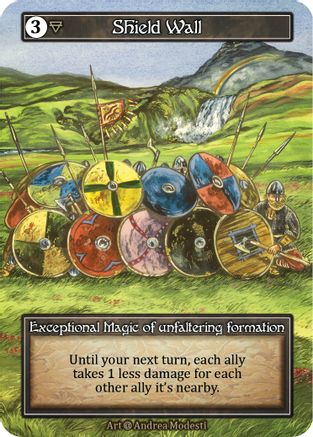 Shield Wall (Foil) - Alpha Foil