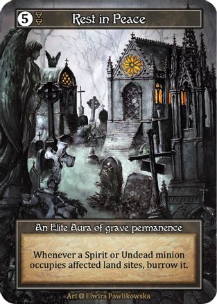 Rest in Peace (Foil) - Alpha Foil