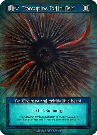 Porcupine Pufferfish - Alpha