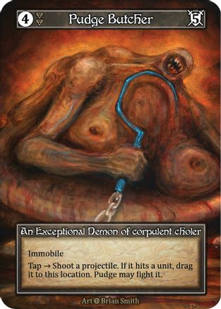 Pudge Butcher (Foil) - Alpha Foil