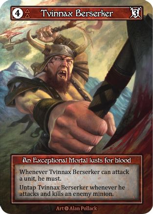 Tvinnax Berserker (Foil) - Alpha Foil