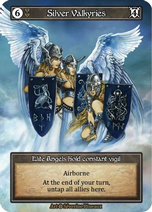 Silver Valkyries (Foil) - Alpha Foil