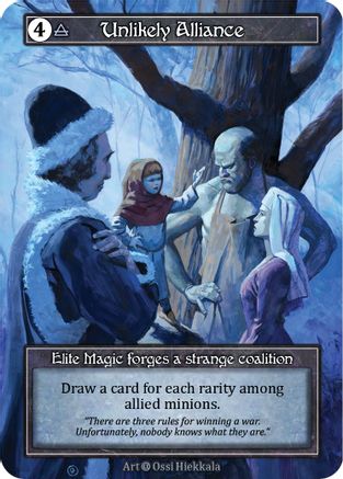 Unlikely Alliance (Foil) - Alpha Foil
