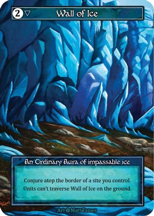 Wall of Ice (Foil) - Alpha Foil