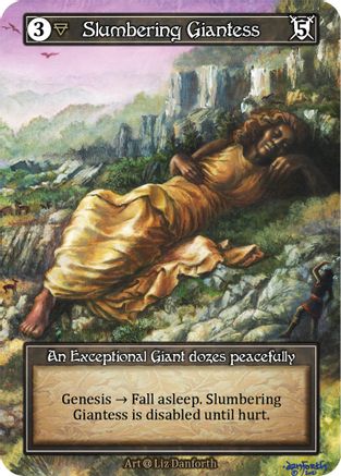 Slumbering Giantess (Foil) - Alpha Foil