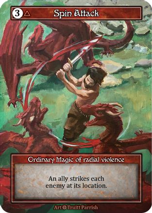 Spin Attack (Foil) - Alpha Foil