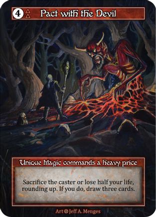 Pact with the Devil (Foil) - Alpha Foil