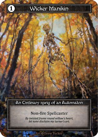 Wicker Manikin (Foil) - Alpha Foil