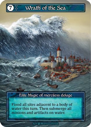 Wrath of the Sea (Foil) - Beta Foil