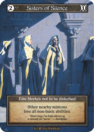 Sisters of Silence (Foil) - Beta Foil