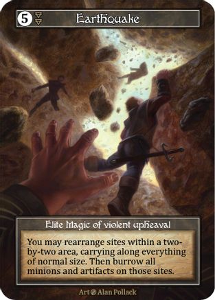Earthquake (Foil) - Beta Foil