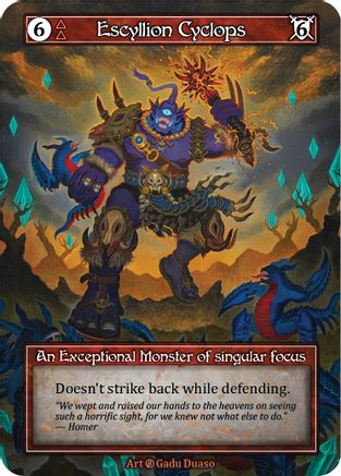 Escyllion Cyclops (Foil) - Beta Foil