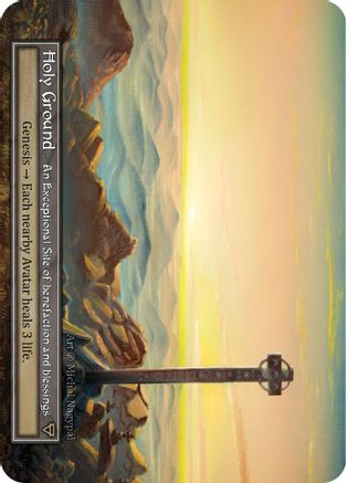 Holy Ground (Foil) - Beta Foil