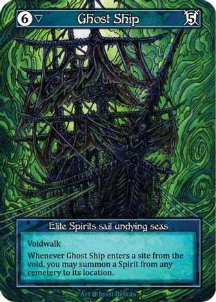 Ghost Ship (Foil) - Beta Foil