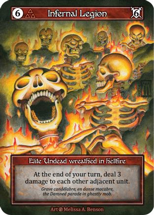 Infernal Legion (Foil) - Beta Foil