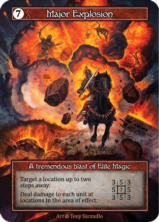 Major Explosion (Foil) - Beta Foil