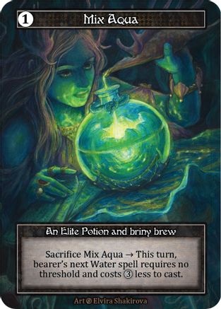 Mix Aqua (Foil) - Beta Foil