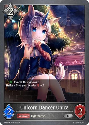 Unicorn Dancer Unica (GFB01b-052EN)