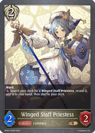 Winged Staff Priestess - P29EN (Foil)