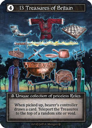 13 Treasures of Britain (Foil) - Arthurian Legends Foil