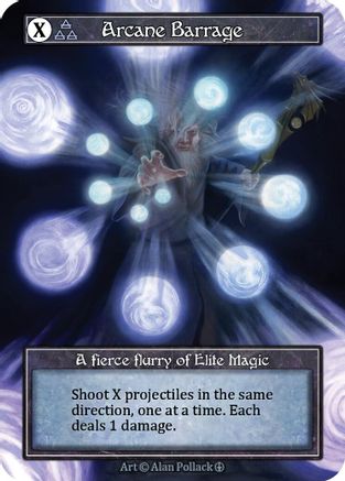 Arcane Barrage (Foil) - Arthurian Legends Foil