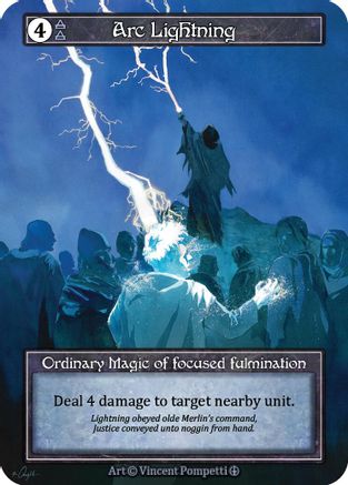 Arc Lightning (Foil) - Arthurian Legends Foil