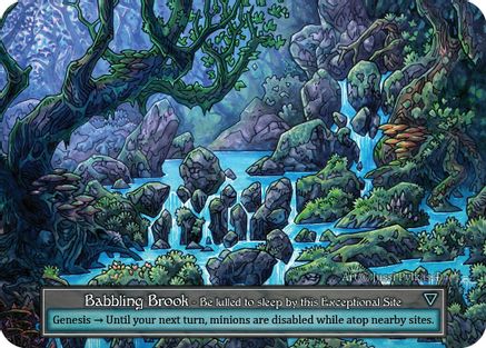 Babbling Brook (Foil) - Arthurian Legends Foil