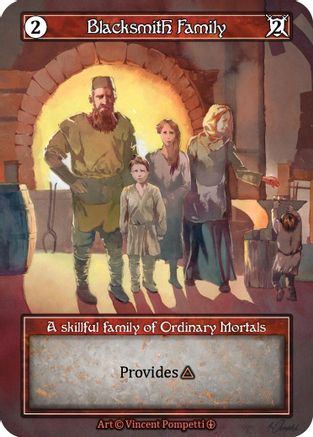 Blacksmith Family (Foil) - Arthurian Legends Foil