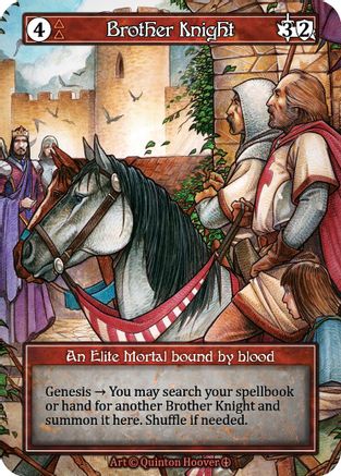 Brother Knight (Foil) - Arthurian Legends Foil